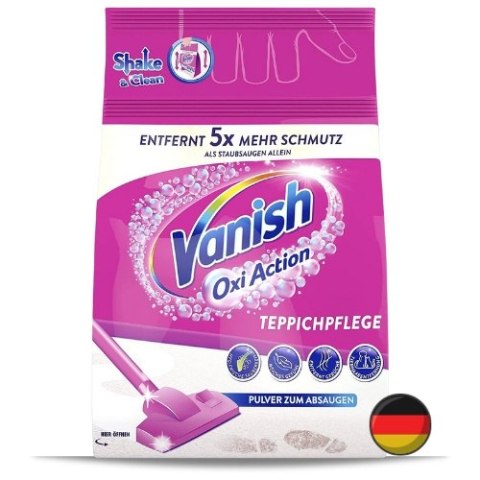 Vanish Oxi Action Teppichpflege Proszek do Czyszczenia Dywanów 820 g (Niemcy) Vanish Oxi Action Teppichpflege Proszek do Czyszczenia Dywanów 820 g (Niemcy)