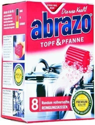 Abrazo Gąbki Zmywaki Nasączone 8 szt. (Niemcy) Abrazo Gąbki Zmywaki Nasączone 8 szt. (Niemcy)