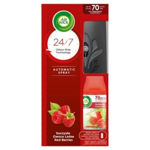 Air Wick Automatyczny Dyfuzor z Zapasem Soczyste Owoce Leśne 250 ml Air Wick Automatyczny Dyfuzor z Zapasem Soczyste Owoce Leśne 250 ml
