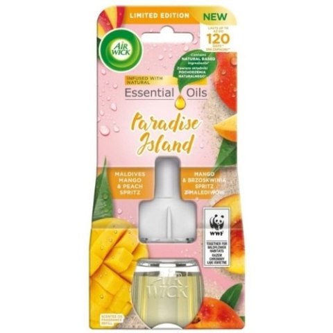 Air Wick Elektryczny Wkład Mango i Brzoskiwnia Spritz z Malediwów 19 ml Air Wick Elektryczny Wkład Mango i Brzoskiwnia Spritz z Malediwów 19 ml