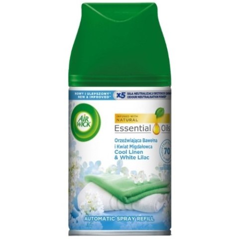 Air Wick Freshmatic Kwiat Bawełny i Migdałowca Wkład 250 ml Air Wick Freshmatic Kwiat Bawełny i Migdałowca Wkład 250 ml