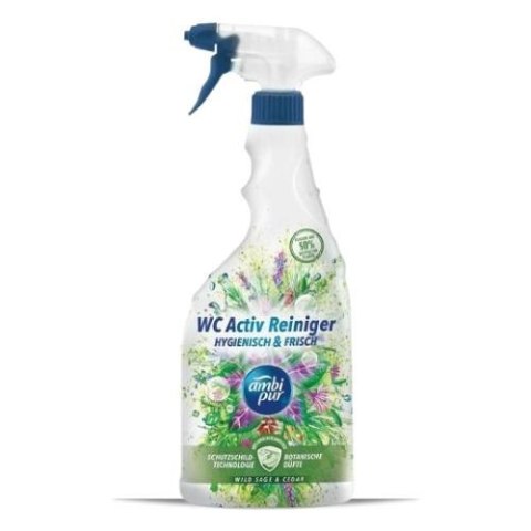 Ambi Pur Spray do Czyszczenia Łazienki Wild Sage & Cedar Szałwia Cedr 750 ml Ambi Pur Spray do Czyszczenia Łazienki Wild Sage & Cedar Szałwia Cedr 750 ml
