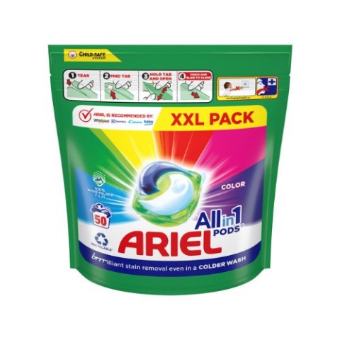 Ariel Color Kapsułki do Prania Koloru 50 szt. PL Ariel Color Kapsułki do Prania Koloru 50 szt. PL