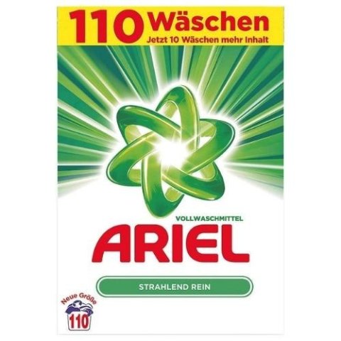 Ariel Proszek do Prania Uniwersalny 110 prań 7,15 KG (Niemcy) Ariel Proszek do Prania Uniwersalny 110 prań 7,15 KG (Niemcy)