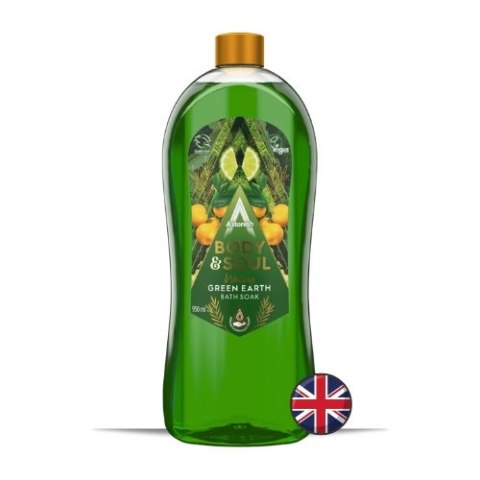 Astonish Body&Soul Waking Green Earth Płyn do Kąpieli Bergamotka Eukaliptus 950 ml (Wielka Brytania) Astonish Body&Soul Waking Green Earth Płyn do Kąpieli Bergamotka Eukaliptus 950 ml (Wielka Brytania)