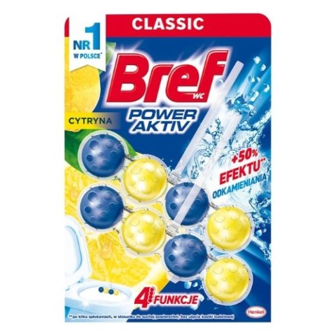 Bref Cytryna Zawieszka do Muszli WC 2x50g Bref Cytryna Zawieszka do Muszli WC 2x50g