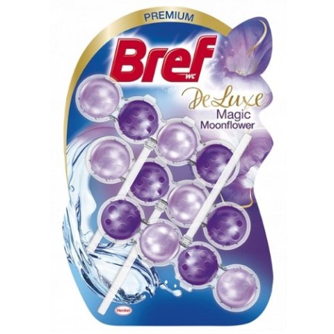 Bref De Luxe Kostka Zawieszka do Toalety WC Kwiatowa Magiczny Kwiat 3x50g Bref De Luxe Kostka Zawieszka do Toalety WC Kwiatowa Magiczny Kwiat 3x50g