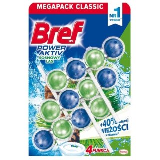 Bref Power Activ Sosnowy Las Zawieszka WC 3x50 g