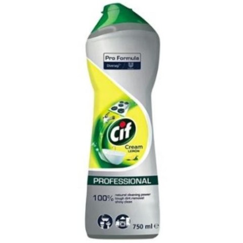 Cif Lemon Professional Mleczko Do Czyszczenia 750 ML (Szwajcaria) Cif Lemon Professional Mleczko Do Czyszczenia 750 ML (Szwajcaria)