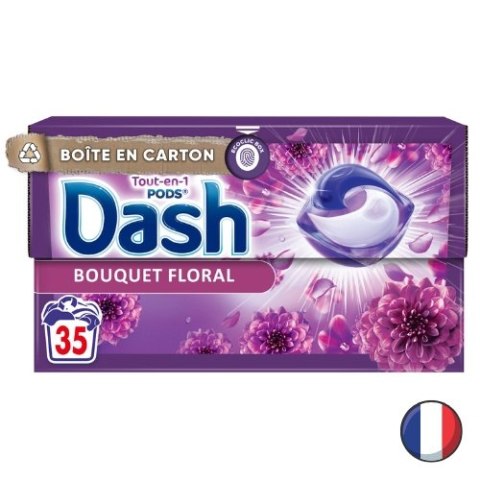 Dash Bouquet Floral Uniwersalne Kapsułki do Prania Kwiatowe 35 szt. (Francja) Dash Bouquet Floral Uniwersalne Kapsułki do Prania Kwiatowe 35 szt. (Francja)