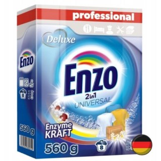 Deluxe Enzo Uniwersalny Proszek do Prania 560 g (Niemcy)