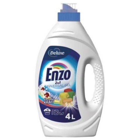 Deluxe Enzo Żel do Prania 2w1 Uniwersalny 100 prań (Niemcy) Deluxe Enzo Żel do Prania 2w1 Uniwersalny 100 prań (Niemcy)
