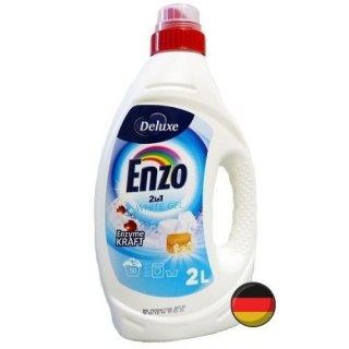 Deluxe Enzo Żel do Prania 2w1 do Tkanin Białych 50 prań (Niemcy)