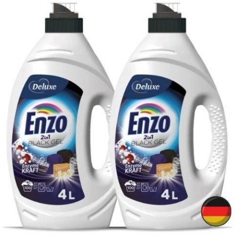 Deluxe Enzo Zestaw Żel do Prania Czarnego 2 x 100 = 200 prań (Niemcy) Deluxe Enzo Zestaw Żel do Prania Czarnego 2 x 100 = 200 prań (Niemcy)