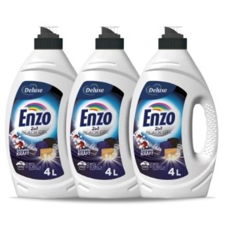 Deluxe Enzo Zestaw Żel do Prania Czarnego 3 x 100 = 300 prań (Niemcy)