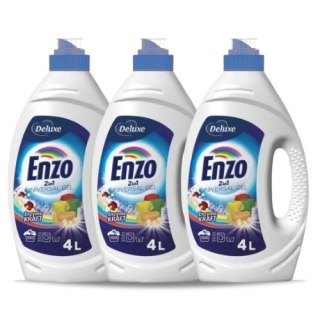 Deluxe Enzo Zestaw Żel do Prania Uniwersalny 3 x 100 = 300 prań (Niemcy)