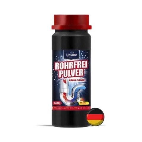 Deluxe Rohrfrei Granulki Udrażniacz do Rur 600 g (Niemcy) Deluxe Rohrfrei Granulki Udrażniacz do Rur 600 g (Niemcy)