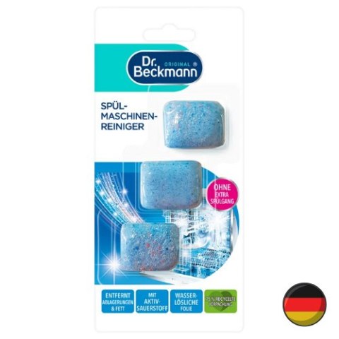 Dr Beckmann Czyścik Tabletki do Czyszczenia Zmywarki 3 szt. (Niemcy) Dr Beckmann Czyścik Tabletki do Czyszczenia Zmywarki 3 szt. (Niemcy)