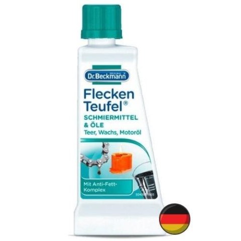 Dr Beckmann Odplamiacz do Plam ze Smaru Smoły Oleju Wosku 50 ml (Niemcy) Dr Beckmann Odplamiacz do Plam ze Smaru Smoły Oleju Wosku 50 ml (Niemcy)