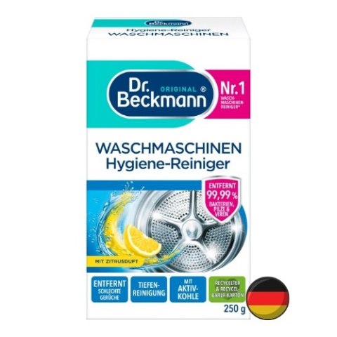 Dr Beckmann Proszek do Czyszczenia Pralki Odkamieniacz 250 g (Niemcy) Dr Beckmann Proszek do Czyszczenia Pralki Odkamieniacz 250 g (Niemcy)