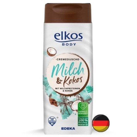 Elkos Żel pod Prysznic Milch&Kokos Mleko Kokos 300 ml (Niemcy) Elkos Żel pod Prysznic Milch&Kokos Mleko Kokos 300 ml (Niemcy)