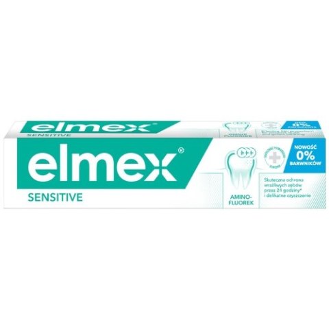 Elmex Sensitive Pasta do Zębów na Nadwrażliwość 75 ml Elmex Sensitive Pasta do Zębów na Nadwrażliwość 75 ml