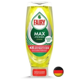 Fairy Max Power Skoncentrowany Płyn do Mycia Naczyń Cytrynowy 545 ml (Niemcy)
