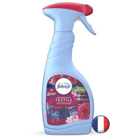 Febreze Odświeżacz do Tkanin Neutralizator Zapachów Coup De Foundre Lenor Kwiatowy 500 ml (Francja) Febreze Odświeżacz do Tkanin Neutralizator Zapachów Coup De Foundre Lenor Kwiatowy 500 ml (Francja)