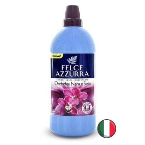 Felce Azzurra Orchidea Nera Czarna Orchidea Jedwab Paczula Bursztyn Płyn do Płukania Koncentrat 41 prań (Włochy) Felce Azzurra Orchidea Nera Czarna Orchidea Jedwab Paczula Bursztyn Płyn do Płukania Koncentrat 41 prań (Włochy)