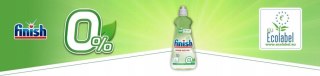 Finish Nabłyszczacz do Zmywarki ZERO 0% 400ml
