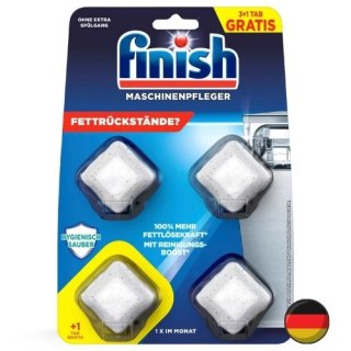 Finish Tabletki do Czyszczenia Zmywarki Czyścik 4 szt. (Niemcy)