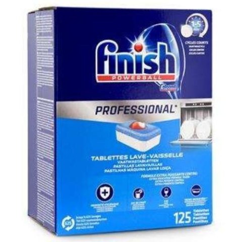 Finish Tabletki do Zmywarki Professional do krótkich cyklów 125 szt (Niemcy) Finish Tabletki do Zmywarki Professional do krótkich cyklów 125 szt (Niemcy)