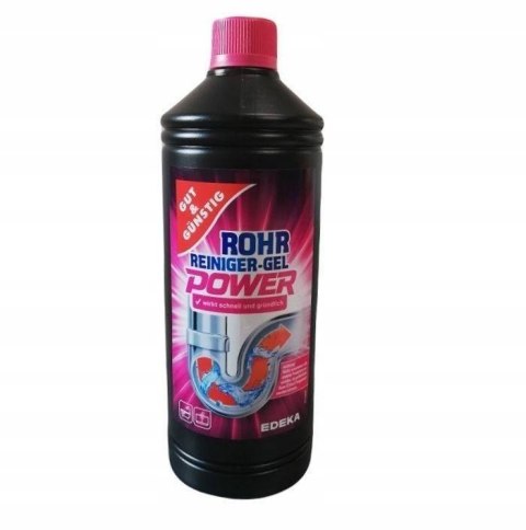 G&G Udrażniacz do Rur w żelu 1 l (Niemcy) G&G Udrażniacz do Rur w żelu 1 l (Niemcy)
