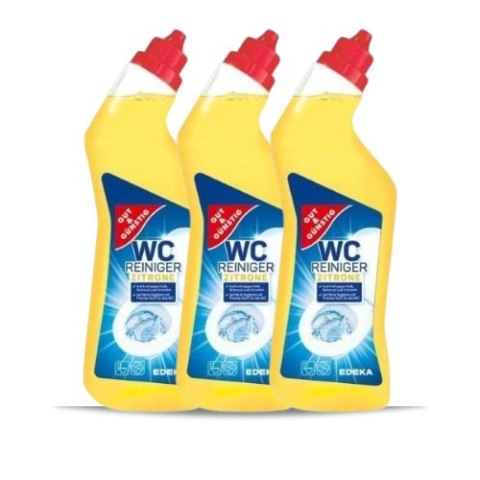 G&G WC Reiniger Żel Lemon 3 x 1l (Niemcy) G&G WC Reiniger Żel Lemon 3 x 1l (Niemcy)