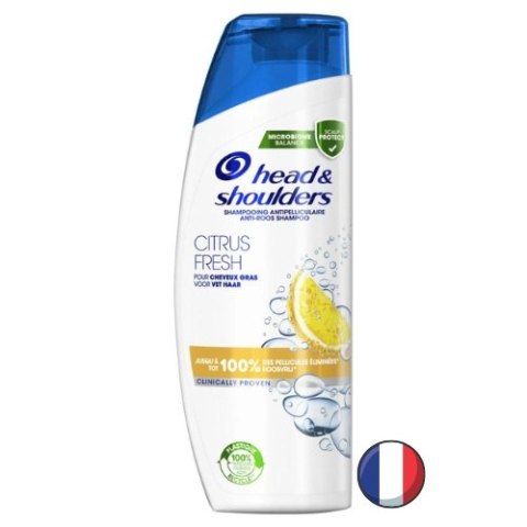 Head & Shoulders Citrus Fresh Szampon Przeciwłupieżowy 285 ml (Francja) Head & Shoulders Citrus Fresh Szampon Przeciwłupieżowy 285 ml (Francja)