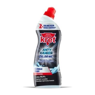 Kret Żel do WC Toalety Multiaction Na Kamień i Osady 750 g