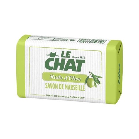 Le Chat Mydło w Kostce Oliwkowe 100 g (Francja) Le Chat Mydło w Kostce Oliwkowe 100 g (Francja)