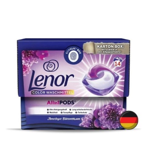 Lenor Amethyst Blütentraum Kapsułki do Prania All in One 14 szt (Niemcy) Lenor Amethyst Blütentraum Kapsułki do Prania All in One 14 szt (Niemcy)