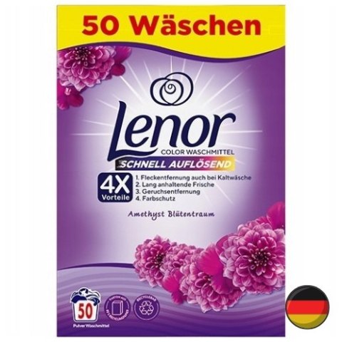 Lenor Amethyst Proszek do Prania Koloru 50 prań (Niemcy) Lenor Amethyst Proszek do Prania Koloru 50 prań (Niemcy)