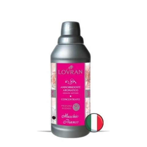 Lovran Koncentrat Płyn do Płukania Muschio Bianco Białe Piżmo 50 prań (Włochy) Lovran Koncentrat Płyn do Płukania Muschio Bianco Białe Piżmo 50 prań (Włochy)