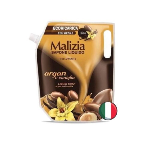 Malizia Argan e Vaniglia Mydło do Rąk Arganowe Waniliowe 1l (Włochy) Malizia Argan e Vaniglia Mydło do Rąk Arganowe Waniliowe 1l (Włochy)