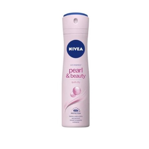 NIVEA Antyperspirant Dezodorant Spray Pearl Beauty Quick Dry 48h 250 ml (Niemcy) NIVEA Antyperspirant Dezodorant Spray Pearl Beauty Quick Dry 48h 250 ml (Niemcy)