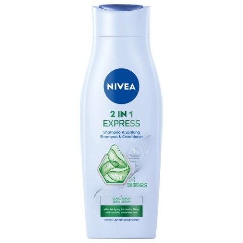 Nivea 2w1 Pflege Express Szampon z Odżywką z Aloesem 400 ml (Niemcy) Nivea 2w1 Pflege Express Szampon z Odżywką z Aloesem 400 ml (Niemcy)