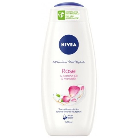 Nivea Żel pod Prysznic z Olejkiem Migdałowym Rose 500 ml Nivea Żel pod Prysznic z Olejkiem Migdałowym Rose 500 ml