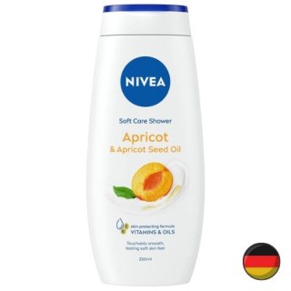 Nivea Żel pod Prysznic z Olejkiem z Nasion Moreli 250 ml (Niemcy)