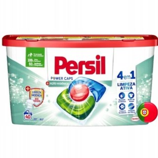 Persil 4w1 Power Caps Higieniczna Czystość Uniwersalne Kapsułki do Prania 40 szt. (Portugalia)