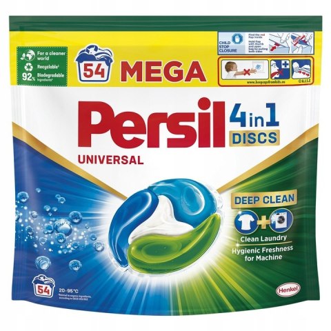 Persil Disc 4w1 Kapsułki do Prania Uniwersalne 54 szt. Persil Disc 4w1 Kapsułki do Prania Uniwersalne 54 szt.