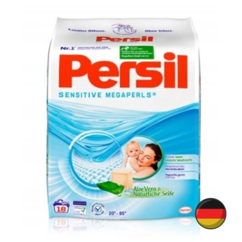 Persil Megaperls Sensitive Proszek do Prania 18 prań (Niemcy) Persil Megaperls Sensitive Proszek do Prania 18 prań (Niemcy)
