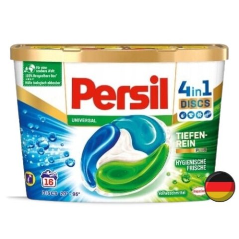 Persil Universal 4in1 Discs Kapsułki do Prania Uniwersalne 16 szt. (Niemcy) Persil Universal 4in1 Discs Kapsułki do Prania Uniwersalne 16 szt. (Niemcy)