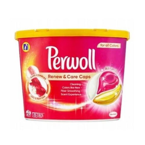 Perwoll Kapsułki do Prania Kolor Renew & Care 28 szt. (Niemcy) Perwoll Kapsułki do Prania Kolor Renew & Care 28 szt. (Niemcy)